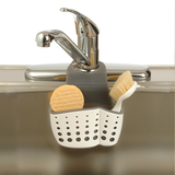 Casabella 50094 Sponge Holder, Sink Sider Faucet White/Grey