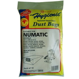 Dust Care USADB140, Paper Bag, Large Quick Clean Comm Canister 10PK
