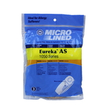 Eureka 486330 Paper Bag, Eur Style As Dvc Microlined 3Pk