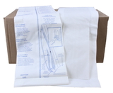 Eureka 296325E Paper Bag, Eureka/Sanitaire F&G Bulk 100Cs