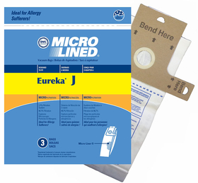 Eureka 458287 Paper Bag, Dvc Eureka J Microlined 3Pk