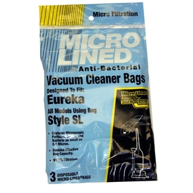 Eureka 469750 Paper Bag, Dvc Eureka/Sanitre Sl Microl 3Pk