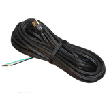 Eureka CD40295-10 Cord, 50' Blk 18/3 Commercial Extension W/Eyelets