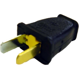 Fitall SA540, Plug, Male 2 Wire Black
