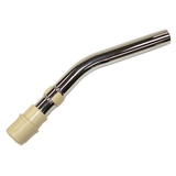 Fitall FA-38-54-3, Wand End, Curved Metal W/Beige Svf Cuff Friction