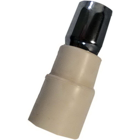 Fitall FA-38-16-1, Wall End, With Crushproof Beige Cuff And Metal End