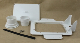 Hide-A-Hose: HH-HS3000R MOUNTING PLATE, RUFF IN OLD STYLE HIDE-A-HOSE