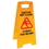 Jansan P1203, Sign, Caution/Wet Floor English/Spanish
