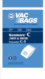 Kenmore 406732, NLA Paper Bag, Kenmore 5055 Canister Dvc 3PK