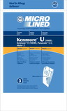 Kenmore Replacement: KER-1468, Paper Bag, DVC Kenmore 50688 Microlined 3Pk