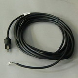 Miele Replacement: MIR-3075, Cord, 20' Black 2-Wire Miele/Lux