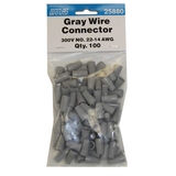 Shop Supplies 25880, Wire Nut, Gray Small 2X22 Ga To 2X16 Ga 100PK
