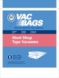 SHOP-VAC 405515, NLA Paper Bag, SHOP-VAC Most Canisters Dv