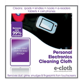 e-cloth 10625 Cloth, PERSONAL ELECTRONICS CLEANING