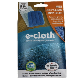 e-cloth 10645R Mop Head, MINI DEEP CLEAN for 10645