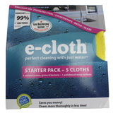 e-cloth 10901 Cleaning Kit, STARTER 5 PK
