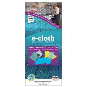 e-cloth 10903 Cleaning Set, 8 PC HOME CLEANING