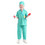 TOPTIE Kids Surgeon Costumes, Christmas Party Uniform Dress for Kid 3 - 6 Years Old Boys & Girls