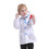 TOPTIE Kids Doctor Costumes, Preschool Party Uniform Dress for 3 - 6 Years Old Boys & Girls