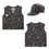 TOPTIE 2 Sets Dress Up Clothes for Toddlers, Soldier & Police Officer Costume Set, 3 - 6 Years Old