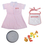 TOPTIE Waitress Role Play Costume Set for 3 - 6 Years Old Kids, Christmas Pretend Play Dress-up