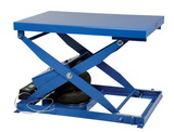 Vestil ABLT-2000 heavy duty air bag scissor table 2k lb