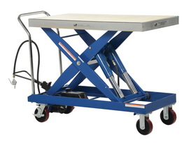 Vestil AIR-2000 air steel cart 2000 lb 24 x 47.25