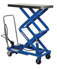 Vestil AIR-800-D air steel cart 800 lb 20 x 35.5
