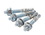 Vestil AS-383-4PK 4-pack concrete anchor bolt 3/8 x 3 in, Price/EACH