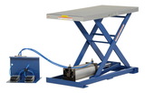 Vestil AT-10 pneumatic scissor lift table 200 lb