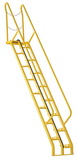Vestil ATS-10-56 alternate tread stair 56 deg step 10 ft