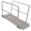 Vestil AWR-G-38-9A-HR alum grip  walk ramp w/rail 39.38x108.5