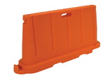 Vestil BCD-7636-OR stackable poly barricade orange