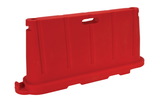 Vestil BCD-7636-RD stackable poly barricade red