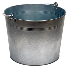 Vestil BKT-GAL-500 galvanized steel bucket 5 gallons