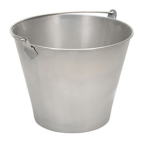 Vestil BKT-SS-325 stainless steel bucket 3-1/4 gallons