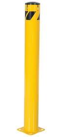 Vestil BOL-JK-48-5.5 steel pipe bollard w/ slots 48 x 5.5 in