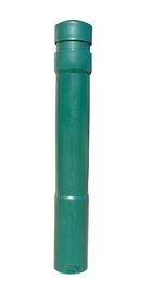 Vestil BPC-DA-FG arch-green bollard cover 52 in