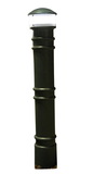 Vestil BPC-DM-LAC-B metro-black bollard cover-ac light 57 in