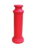 Vestil BPC-DP-R pawn-red bollard cover 49 in