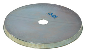 Vestil CAN-CAP-G galvanized steel drum cover can recycle