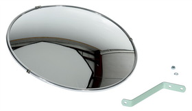 Vestil CNVX-18 industrial round acrylic mirror 18in dia
