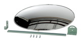 Vestil CNVX-30 industrial round acrylic mirror 30in dia