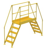 Vestil COL-5-46-44 cross-over ladder 5 step 48 h 50 w in