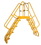 Vestil COLA-5-56-32 alter. cross-over ladder 113x103 16 step, Price/EACH