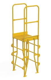 Vestil COLV-4-46-8 cross-over ladder vertical 4step 8