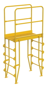 Vestil COLV-5-58-32 cross-over ladder vertical 5step 32