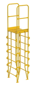 Vestil COLV-7-82-8 cross-over ladder vertical 7step 8
