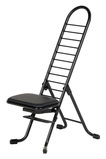 Vestil CPRO-600 ergonomic work seat/chair 13 to 34 in h
