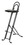 Vestil CPRO-800LP ergonomic work seat/chair 18 to 33 in h, Price/EACH